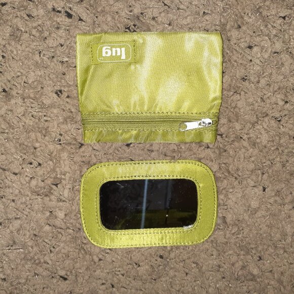 LUG-Taxicab-Green Tote-Shoulder Bag-Quilted Travel-Storage Pockets-Diaper Bag-NM - Picture 2 of 11